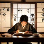 **
    A determined Thai student, male or female, aged 20-25, focused on studying advanced Japanese. They are surrounded by open Japanese grammar and kanji textbooks, illustrating complex structures and intricate kanji. A subtle visual effect, like glowing lines connecting different concepts or a faint 'lightbulb' emanating from their head, signifies a breakthrough in understanding and mastery of JLPT N1/N2 level content. The setting is a cozy study space with warm, focused lighting, hinting at Japanese aesthetics in the background. Highly detailed, realistic.

2.  **Prompt for