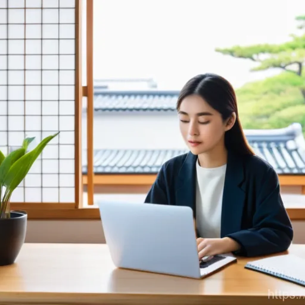 JLPT와 일본 내 자격증과의 연계성 연구 - **Prompt 1: Focused Ambitious Student**
"A young Thai female student, approximately 22 years old...